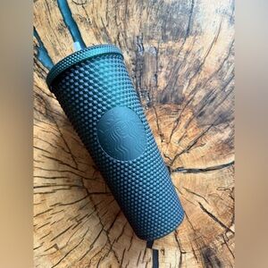 Starbucks Dark Green Jelly Studded Tumbler 24oz Venti